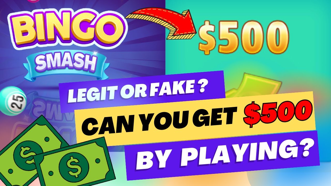 Win $500 by playing bingo? Bingo smash review - Is Bingo smash legit?