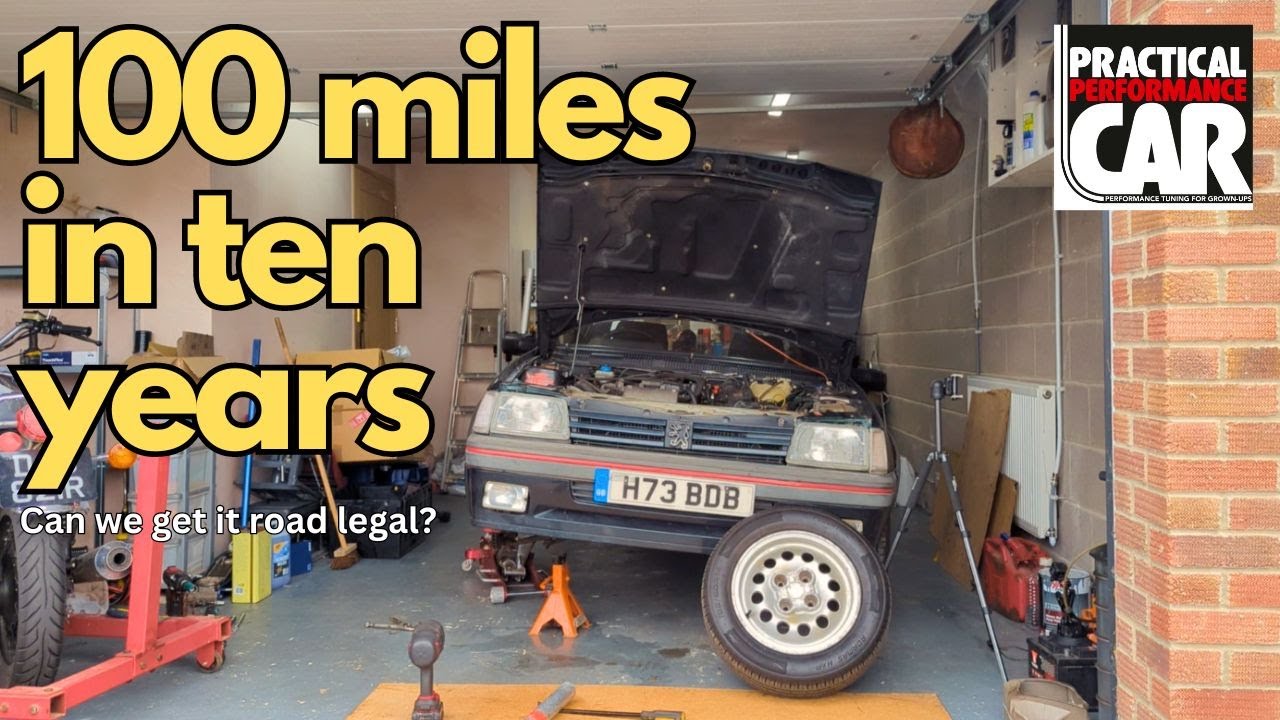 We bought a limited edition 205 GTI that'd been neglected for years. Can we get it road legal?