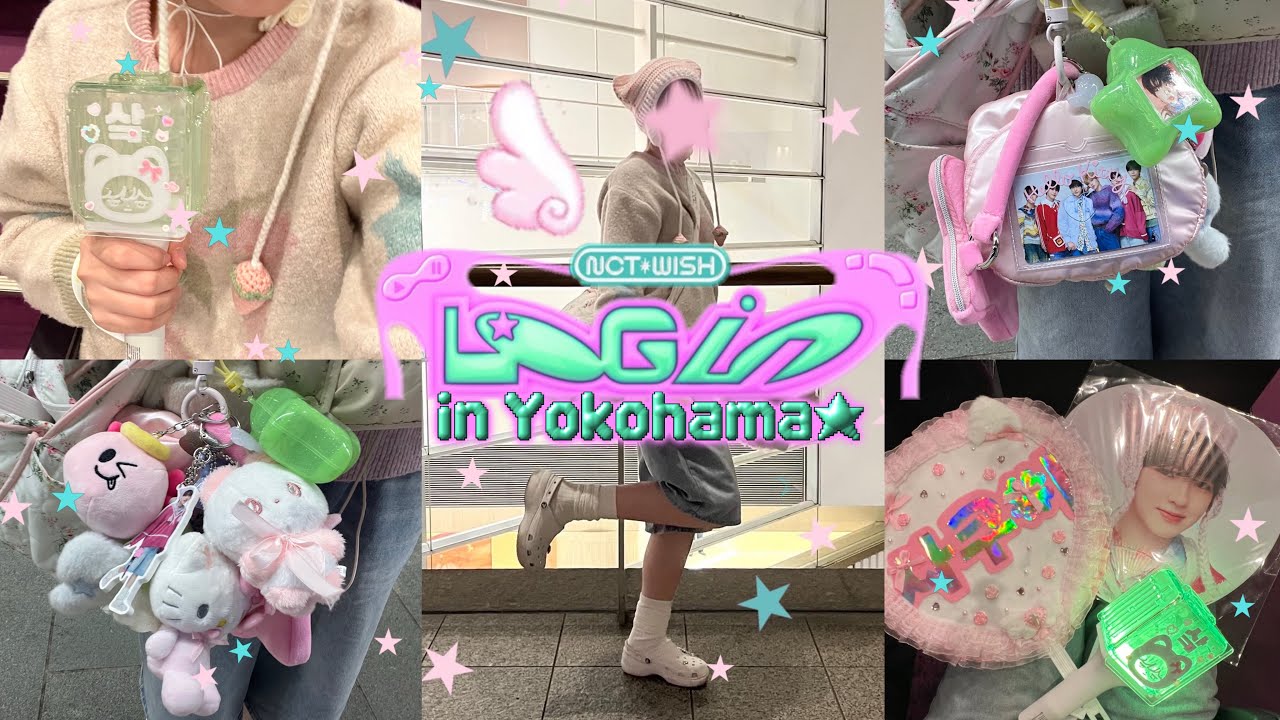 # 시즈니 브이로그⁷ ੈ✩サクヤコーデで Log Inしてきたサクヤペン🥐🎀/NCT WISH/横浜/NCTZen Vlog /