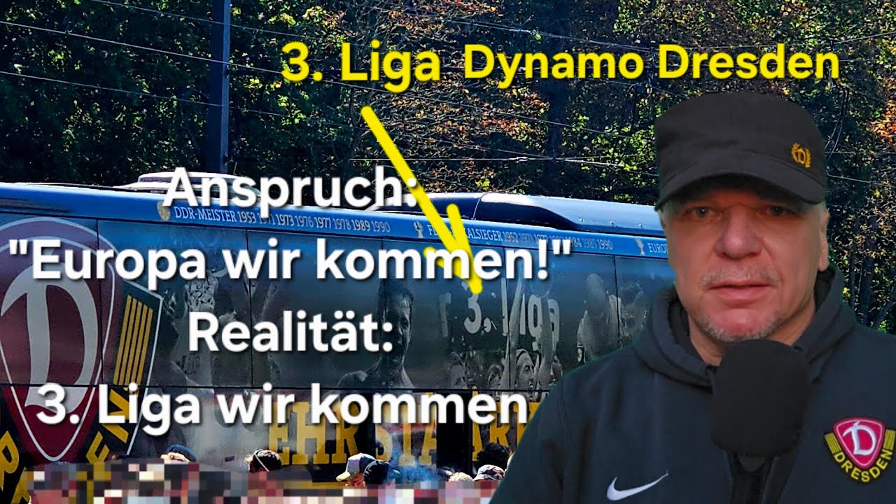 Dynamo Dresden: Abstiegsplatz & Stamm muss weg? Die Gründe zur Gefahr des erneuten Scheiterns.