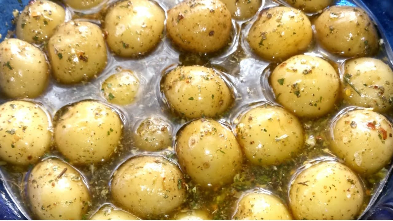 BATATINHA EM CONSERVA, BATATINHA EM CONSERVA PARA FESTA