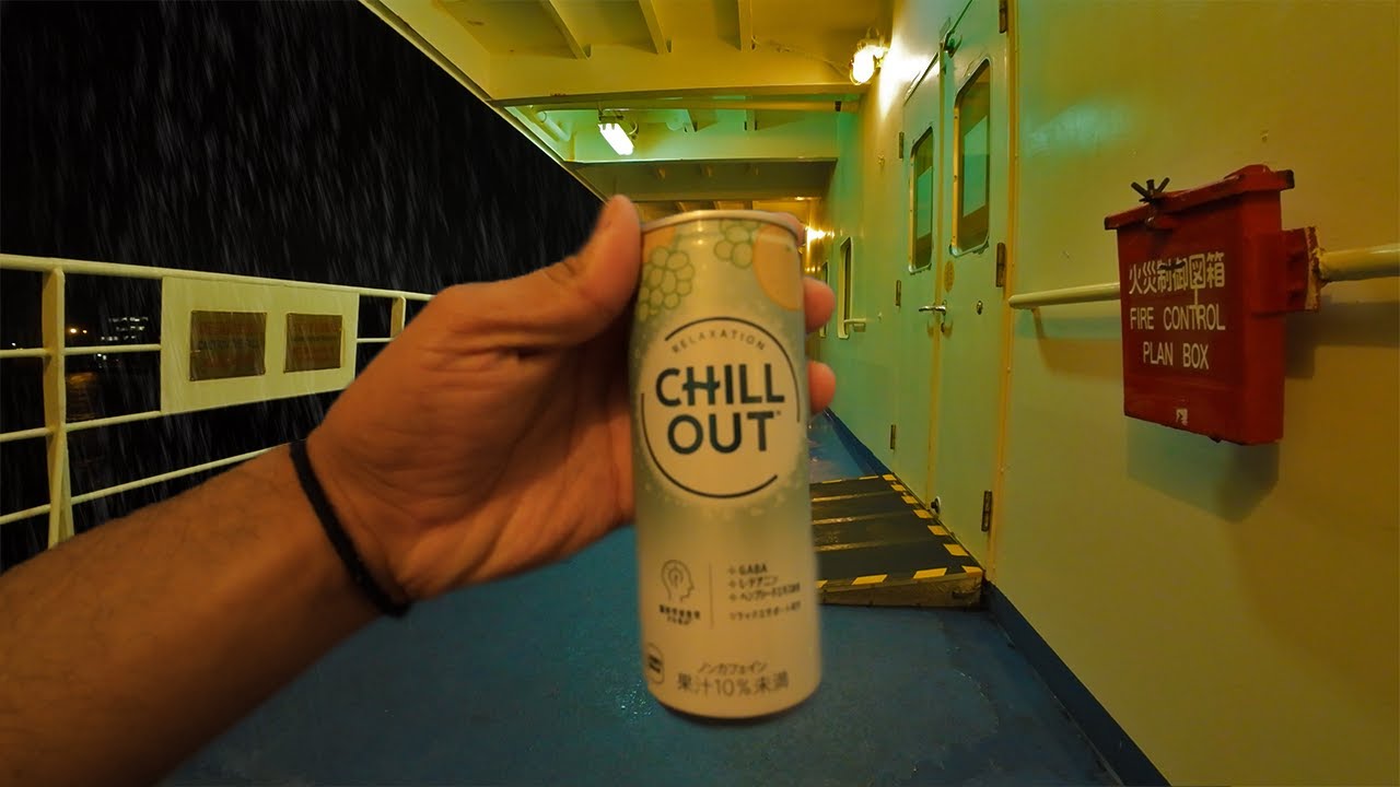 Taking a Chill Stormy Overnight Ferry (Japan to South Korea)