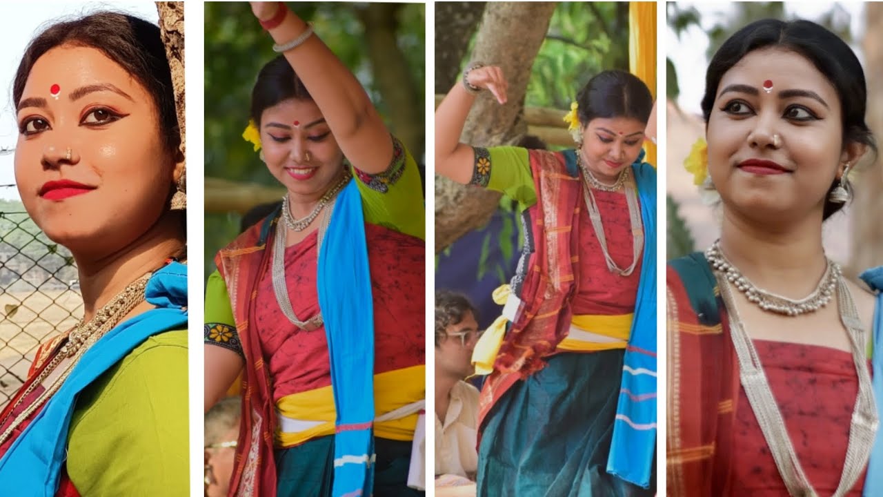 বসন্ত উৎসব উদযাপন , বিশ্বভারতী, শান্তিনিকেতন .... দূরদর্শনের দৌলতে...