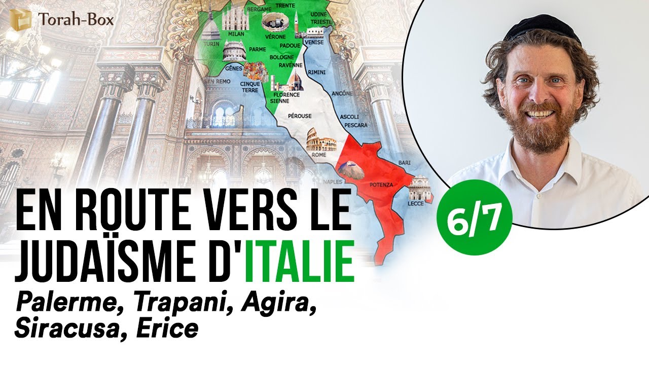 EN ROUTE VERS LE JUDAÏSME D'ITALIE 🇮🇹  Partie 6/7 ✡️ PALERME, TRAPANI, AGIRA, SYRACUSE, ERICE