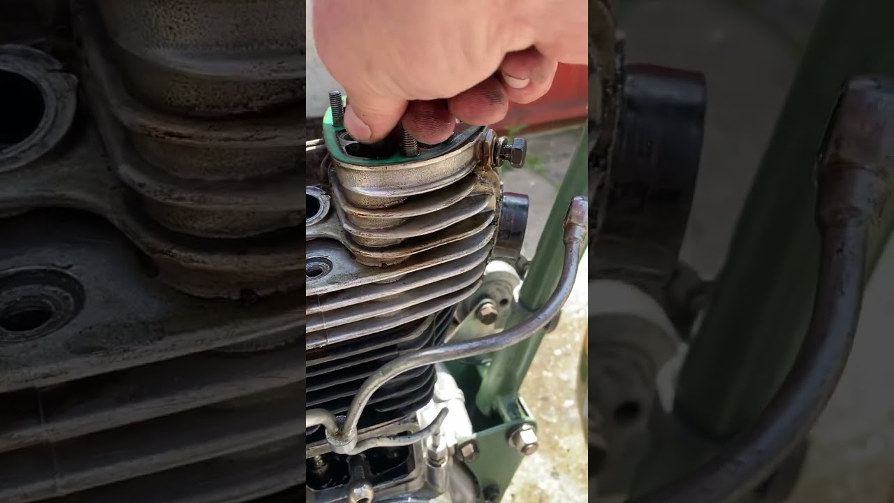 Removing exhaust pushrod Bullet 350 G2