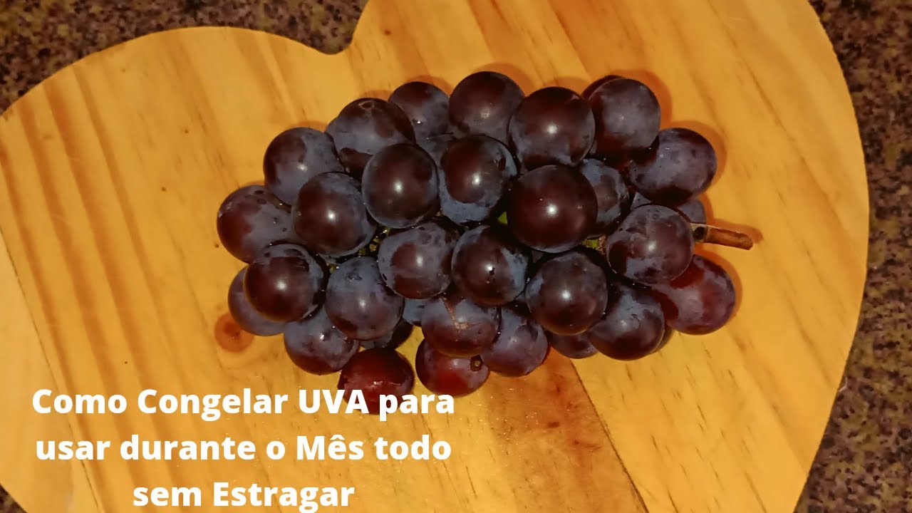 COMO CONGELAR UVA | FRUTAS CONGELADAS