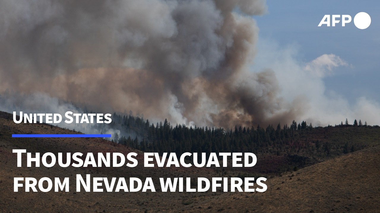 Tens of thousands evacuated as Nevada wildfire rages on | AFP