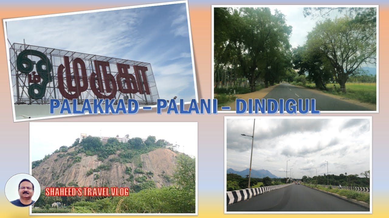 പാലക്കാട് വഴി പളനിയും ദിണ്ടിക്കലും. പഴനി മുരുകൻ ക്ഷേത്രത്തിൻ്റെ  വിശേഷങ്ങൾ. ഷഹീദ് ട്രാവൽ വ്‌ളോഗ്