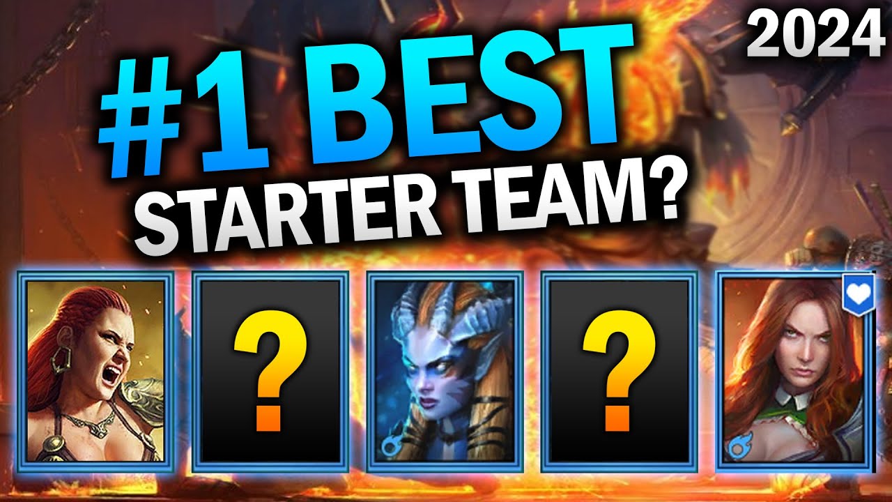 #1 BEST STARTER CHAMPION TEAM! (All Farmable Rares) - Raid: Shadow Legends F2P Guide