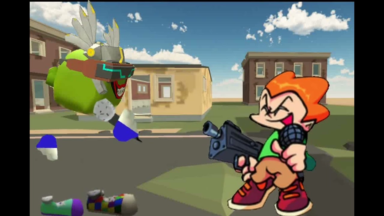 Фнф битва мем vs пико