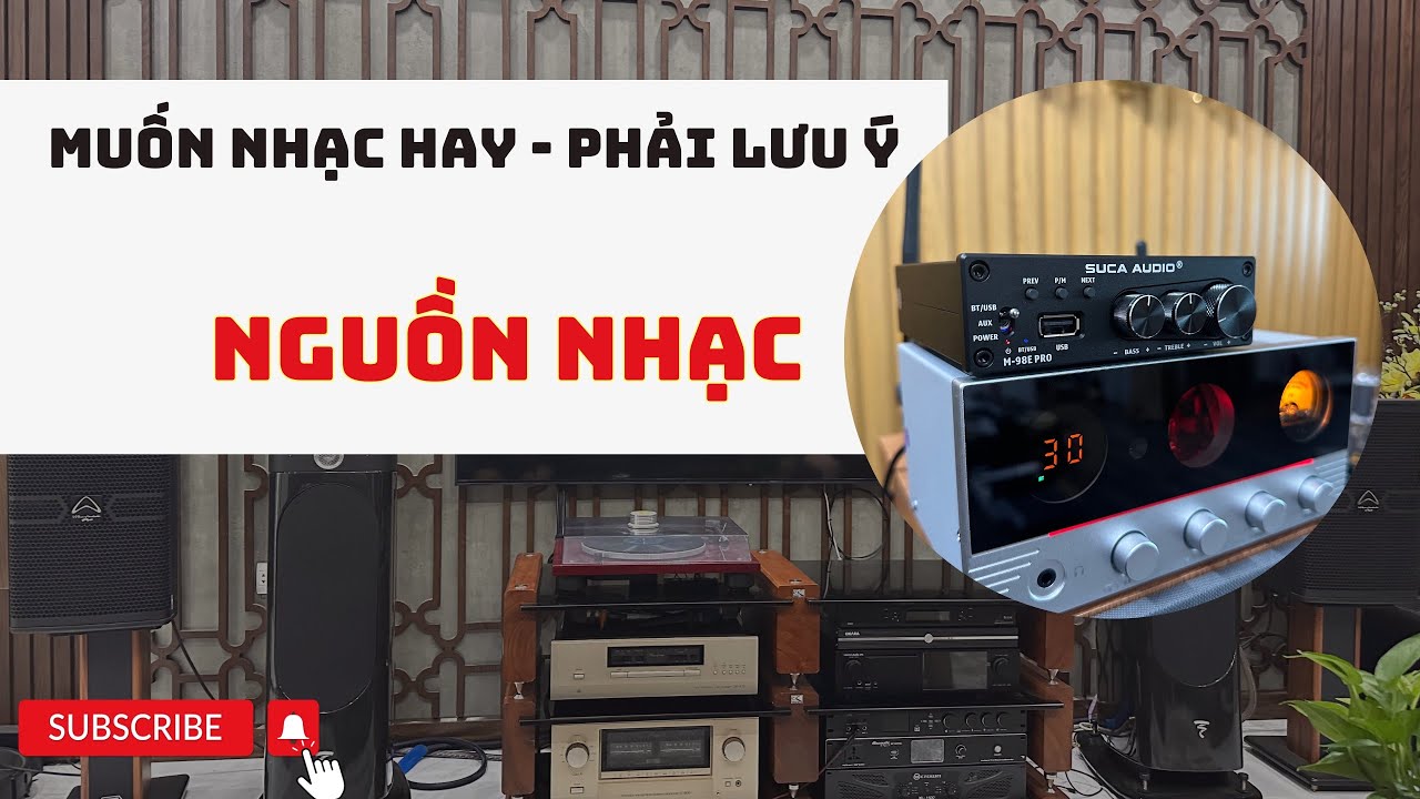 Thiết Bị Audio Bình Dân Càng Cần Phải Quan Tâm Điều Này