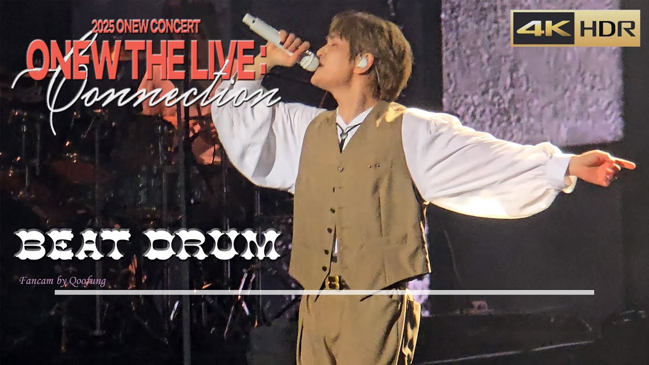 [4K] Beat Drum - ONEW 온유 Concert | Macau | 250420