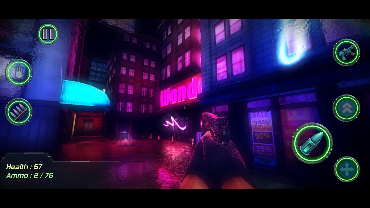 Cyberpunk 2069 FPS ULTRA REALISTE ANDROID GAMEPLAY 4K