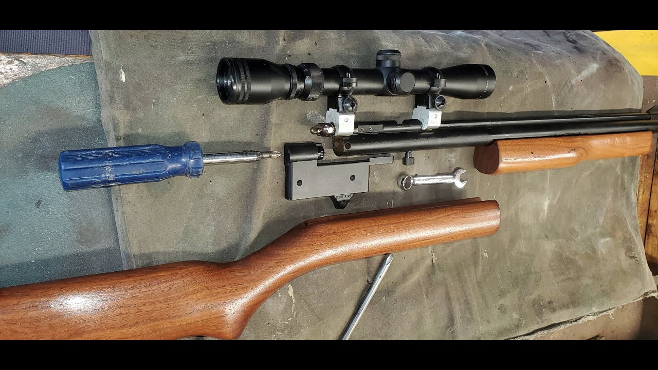 Improving the trigger pull on a Benjamin  / Sheridan C series air rifle to improve accuracy