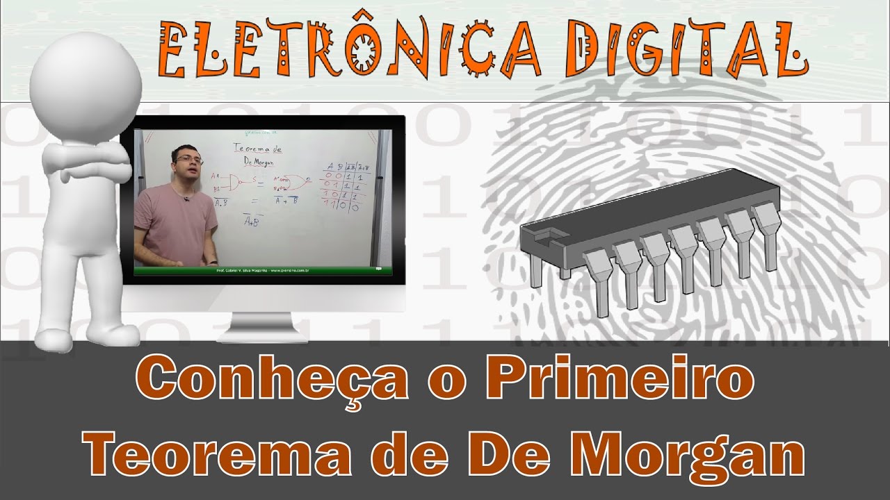 Eletrônica Digital #57: Primeiro Teorema de De Morgan