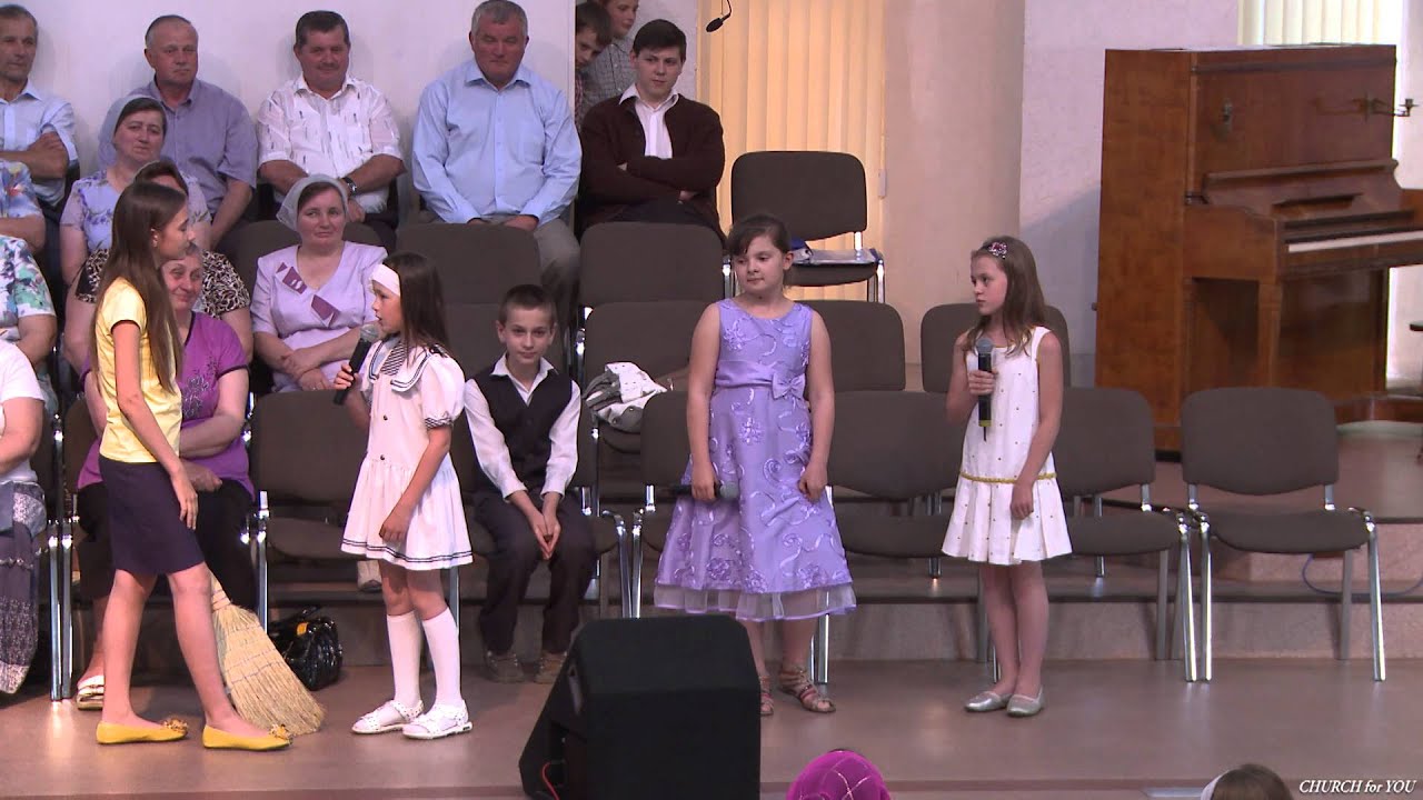 2014 05 25 Служение воспитанников воскресной школы