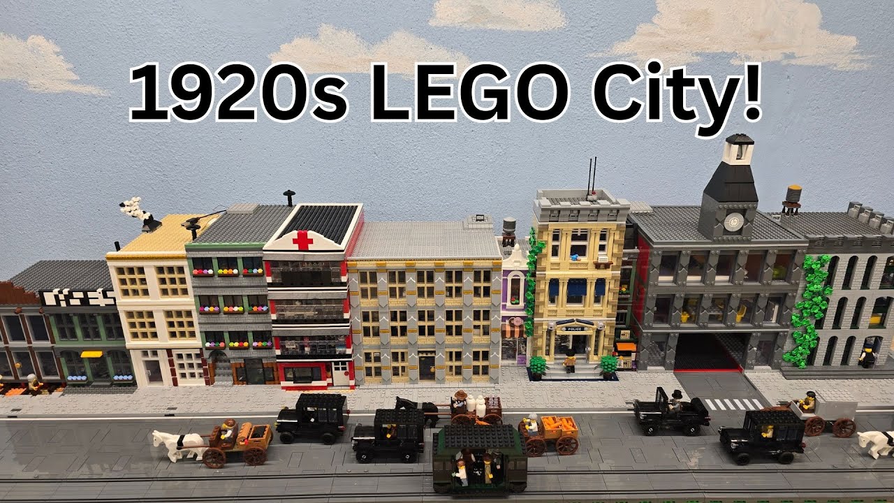 1920s ULTRA Realistic LEGO City!!
