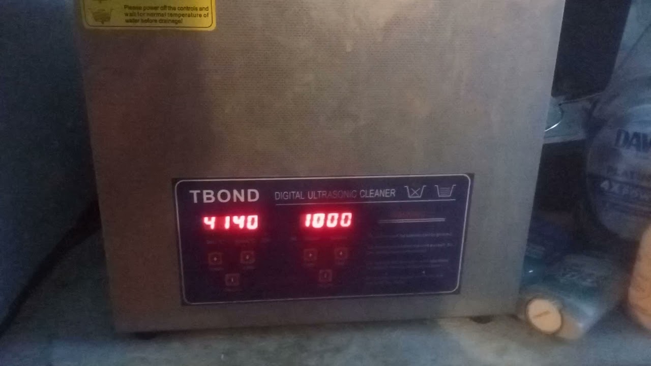 Follow up video on home made solutions for ultra-sonic cleaner. 20211229 164415