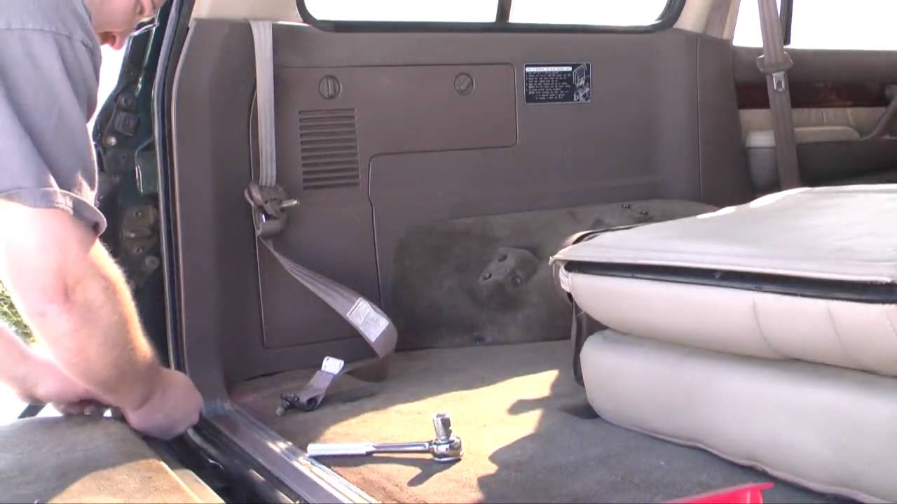 Removing Rear Seats and Seat belts on '97 LX450 / Land Cruiser