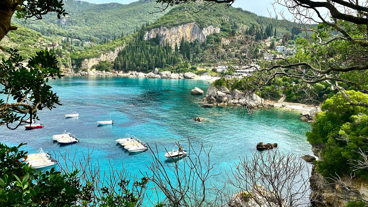 KORFU PALEOKASTRITSA - najpiękniejsze miejsca do zobaczenia / PALEOKASTRITSA, CORFU