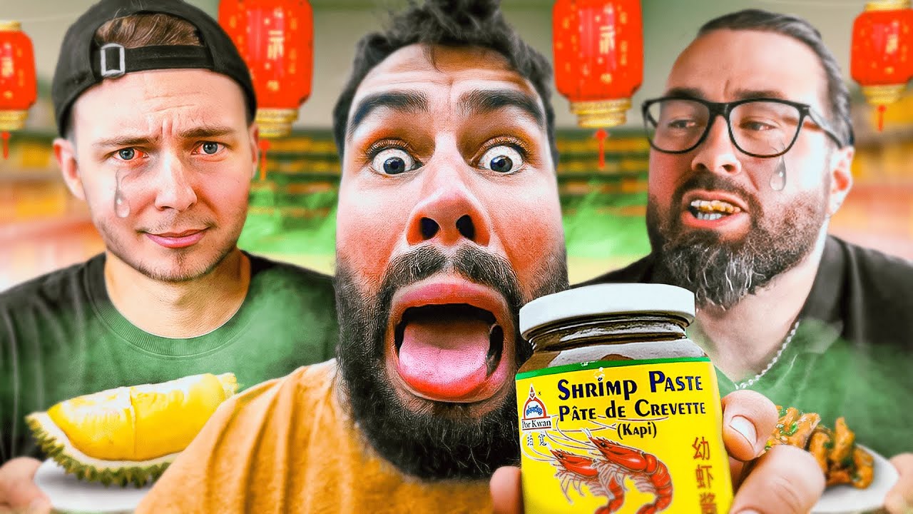 ON DÉGUSTE LES PIRES PRODUITS D'ASIE ...