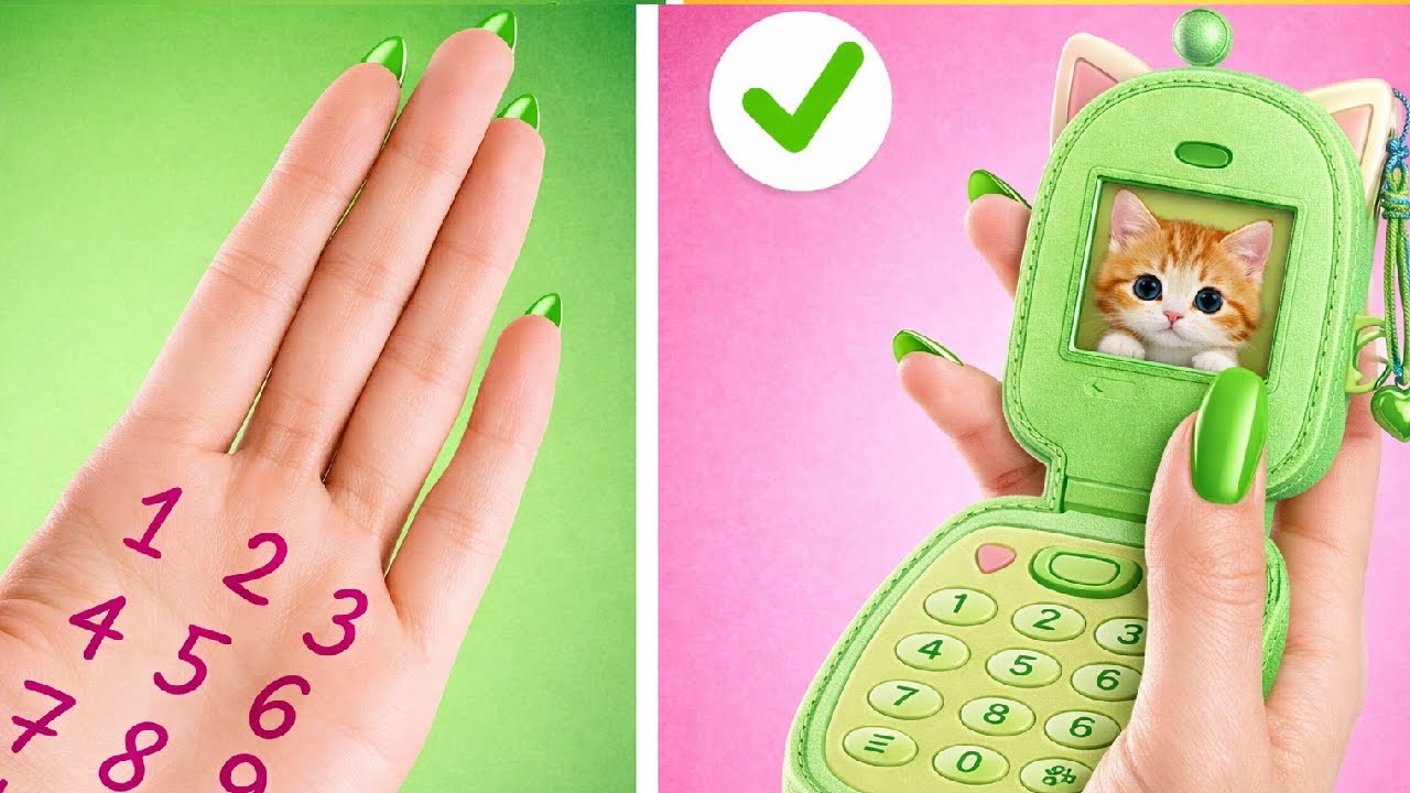 Hacks de Smartphones para a Escola 📱✨ Ideias Divertidas de DIY & Truques Criativos