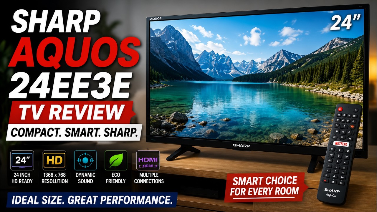 📺 👉 SHARP AQUS 24EE3E  English
