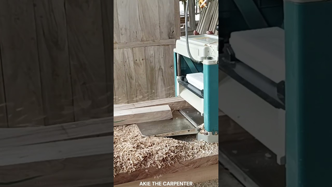 Makita Thickness Planer Carpenter Toy & Craft Tools I Benchtop Thicknesser Wood I Akie The Carpenter