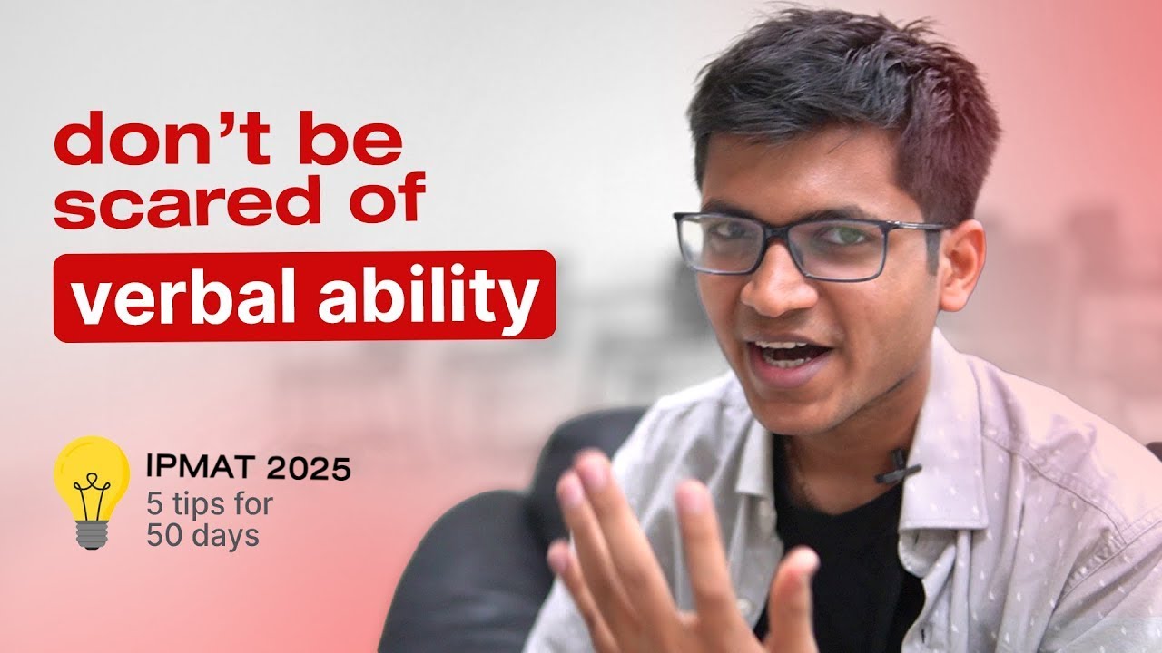 IPMAT 2026: Cracking VERBAL ABILITY | Strategy for IIM Indore