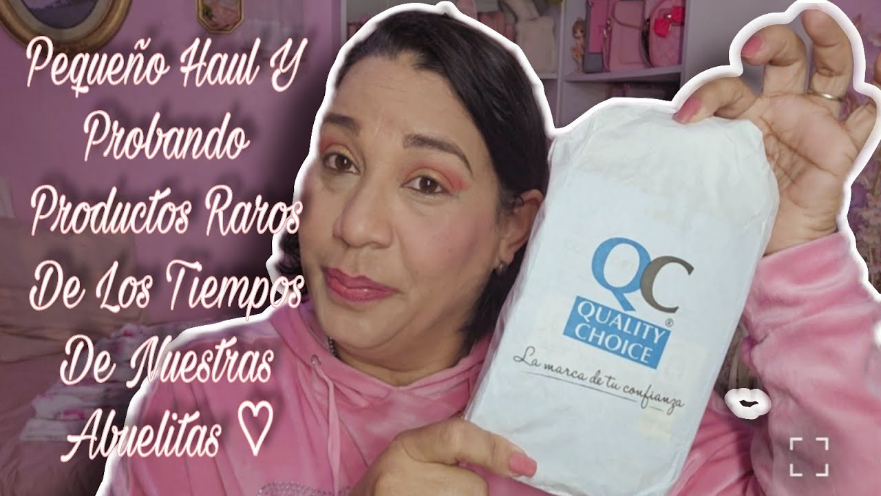 Pequeño Haul Y Probando Productos Raros De Los Tiempos De Nuestras Abuelitas ♡ Sin Editar ♡
