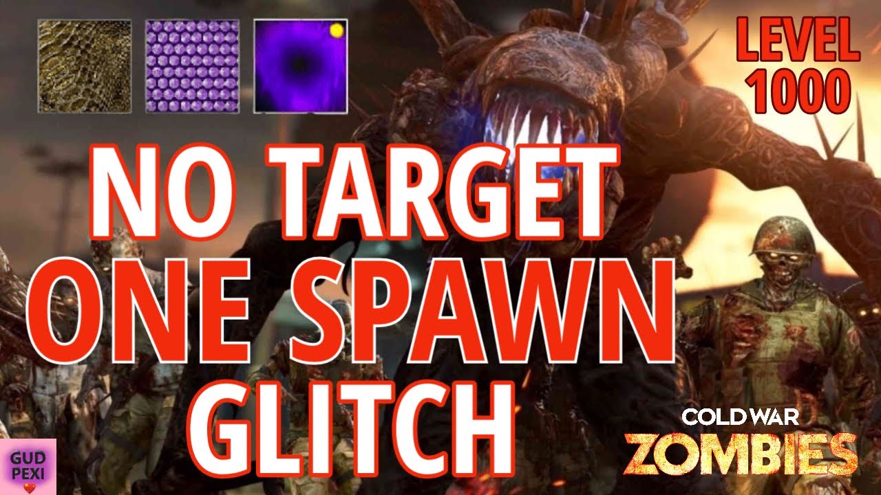 *SOLO* 😲NO TARGET ONE SPAWN GLITCH!😲 (NO PHD REQUIRED) COLD WAR ZOMBIES GLITCH *AFTER ALL PATCHES*