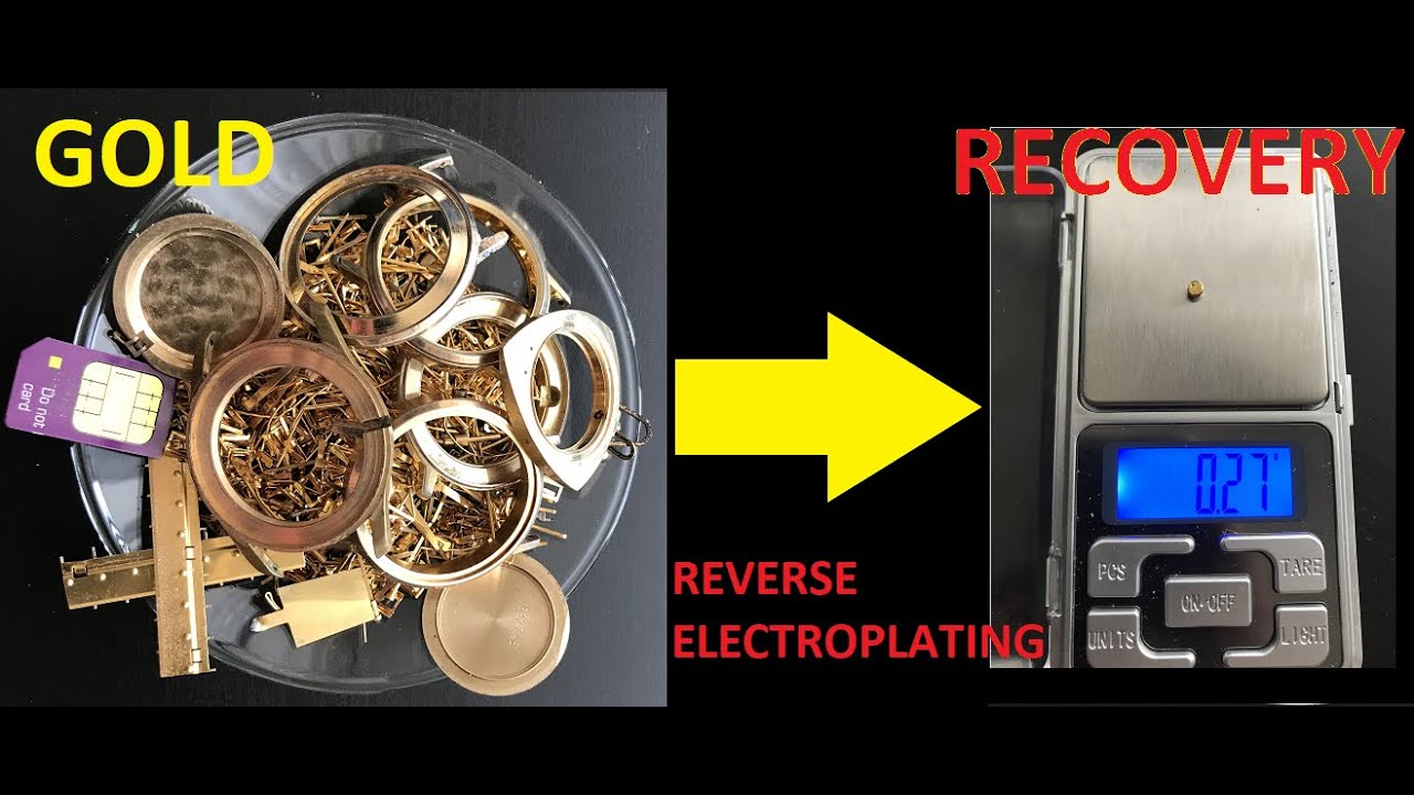 Gold Recovery with Reverse Electroplating - Part 2 Gold Recovery