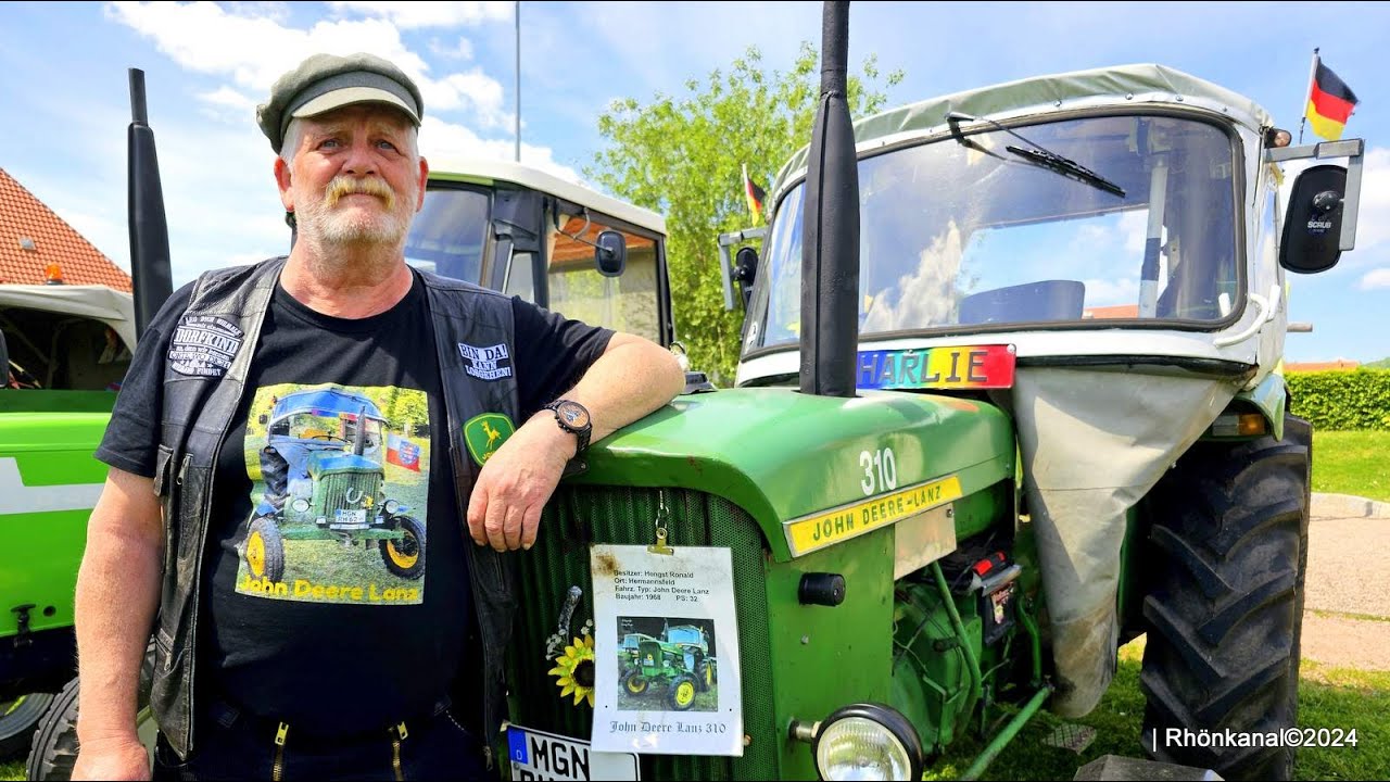 GEILES Schlepper- & Fahrzeugtreffen in Dermbach - Ausfahrt