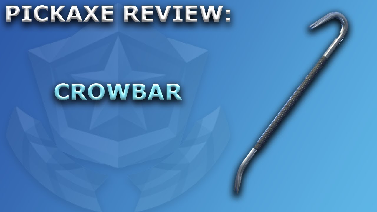 Crowbar Pickaxe Review + Sound Showcase! ~ Fortnite Battle Royale