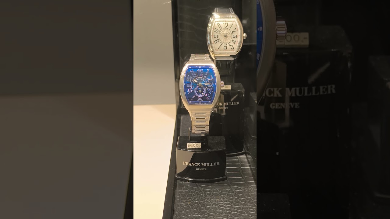 FRANCK MULLER watch. Price 9 600&euro; ( August 2025 )