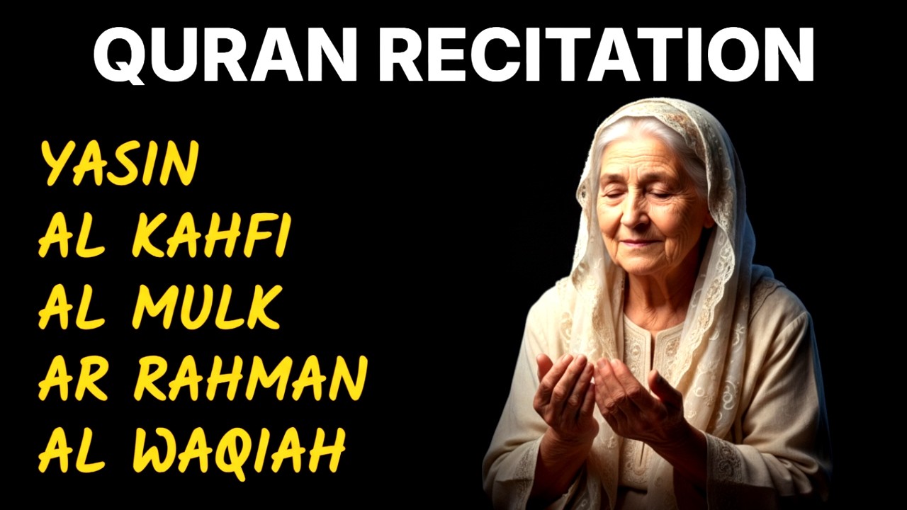 Listen Daily: Powerful Surahs Yasin, Ar Rahman, Al Waqiah, Al Mulk, Al Kahfi - Complete Tilawah