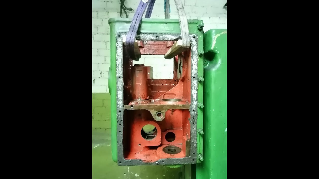 Сверлильный станок 2Н125. Сверлильная БАБКА. Снятие.Часть 5./Drilling machine. USSR 1970.