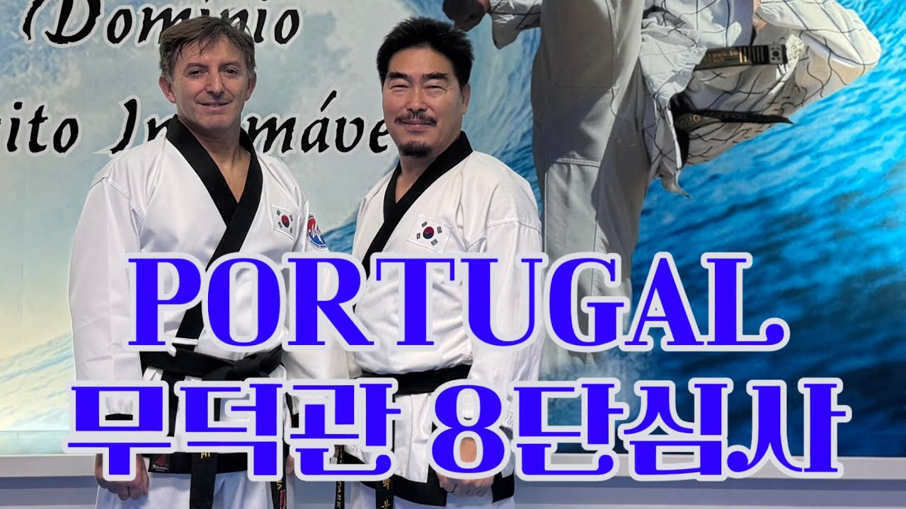 세계태권도무덕관연맹 포르투갈 8단심사 #taekwondo #martialarts #sports #blackbelt