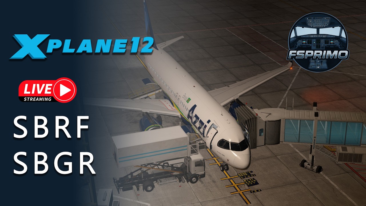 Recife to Guarulhos - X-Plane12 - Quest3 VR