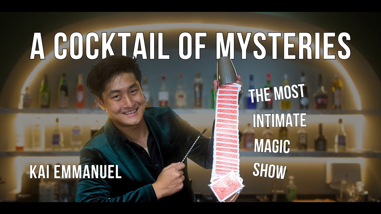 A Cocktail of Mysteries by Kai Emmanuel - Bar Themed Magic Show in Singapore