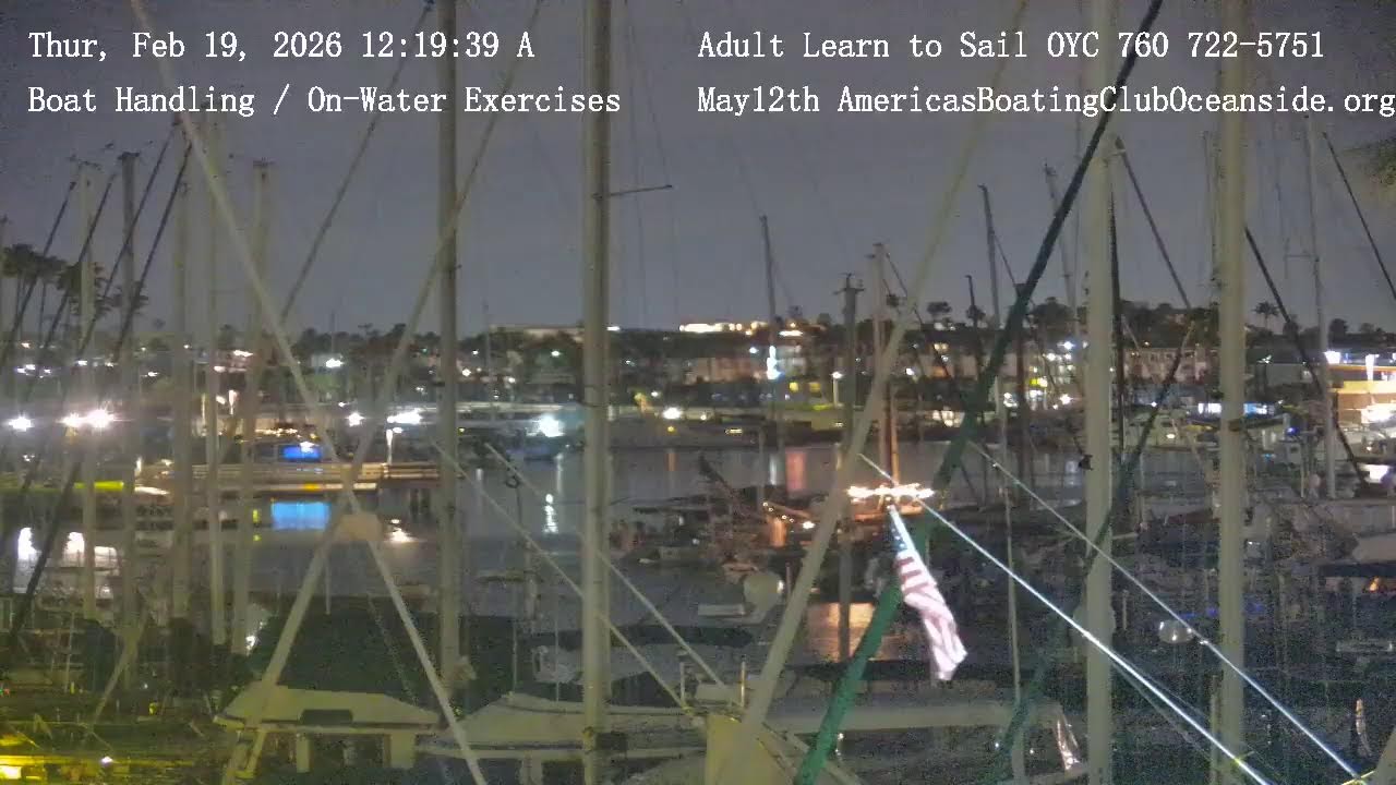 Oceanside, CA Harbor - Live