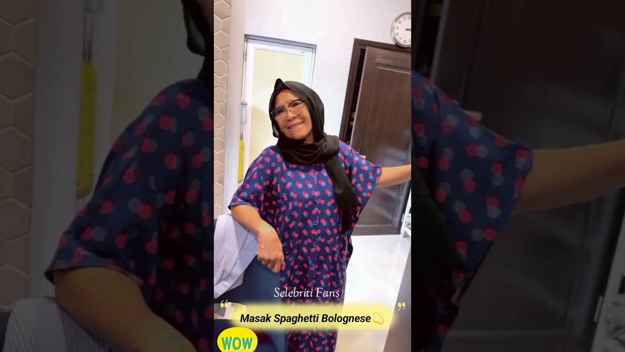 Kak KM Masak Spaghetti Bolognese Ditemani Mak & Ira