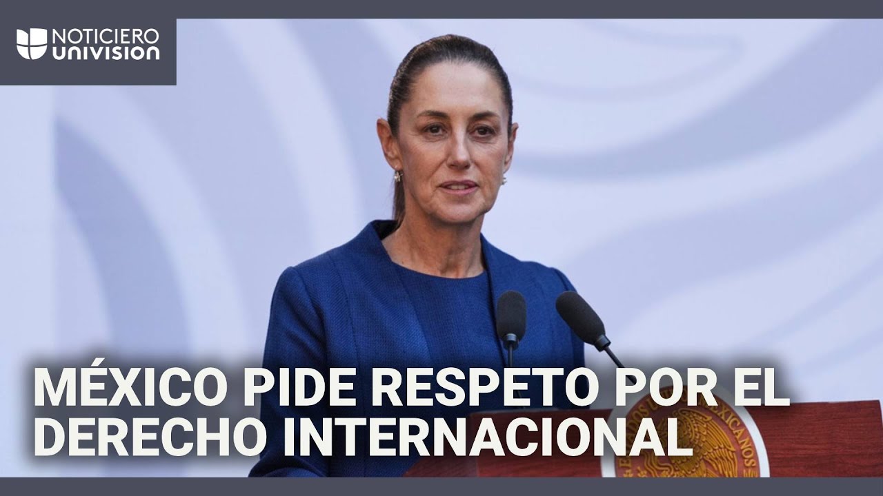 México rechaza intervención en Venezuela y exige ante la OEA que se respete el derecho internacional