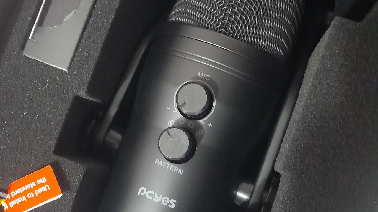 TESTAMOS O MICROFONE CONDENSADOR VOCALIZER PRO - PCYES | UNBOXING E REVIEW