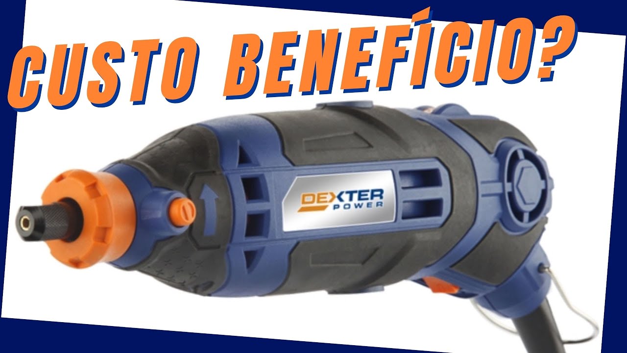 Review Micro Retífica Dexter PC150MD 200peças | comparei com a Dremel 3000