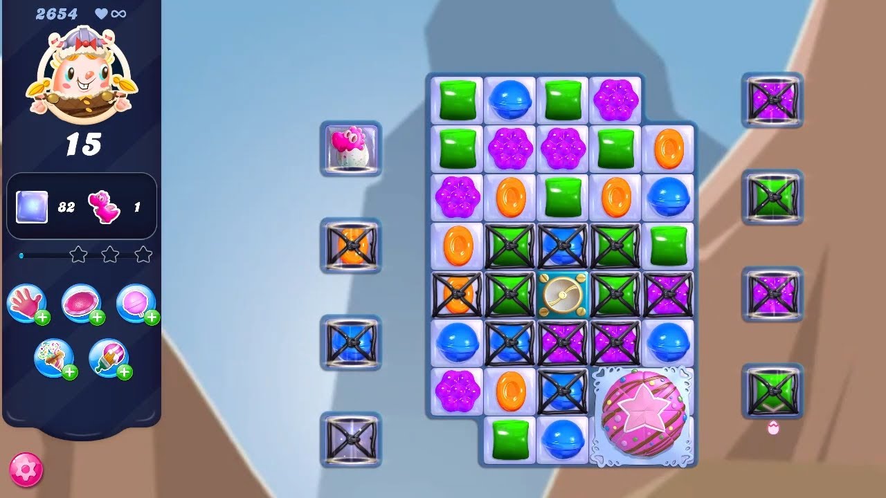 Candy Crush Saga LEVEL 2654 NO BOOSTERS (new version)🔄✅