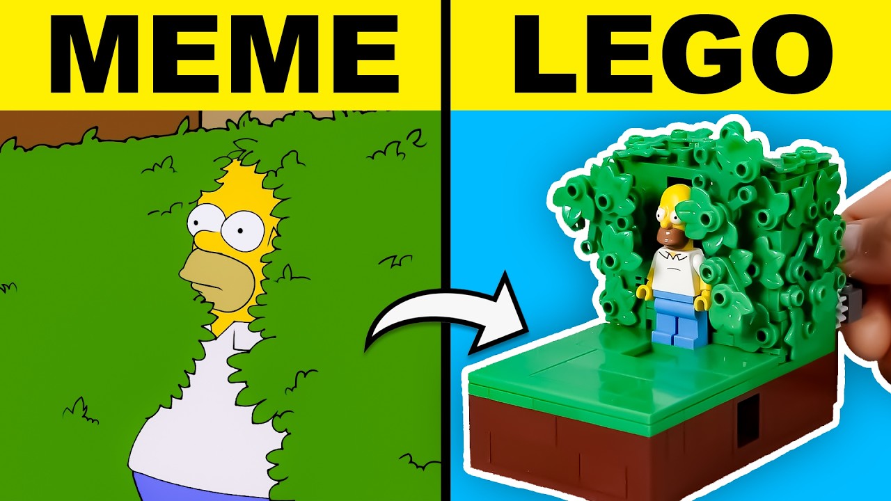 Popular Memes in LEGO!