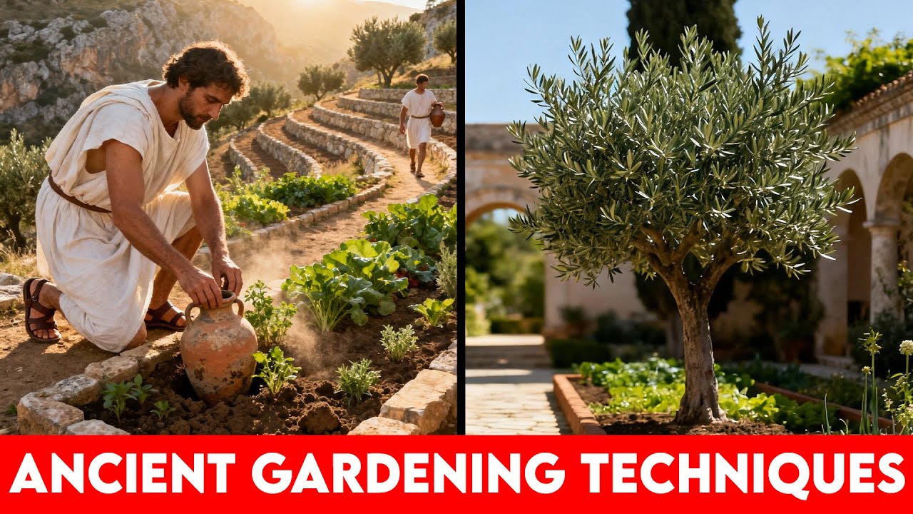 10 Ancient Greek Gardening Techniques MORE EFFICIENT Than Modern Gardening (Copy Them)