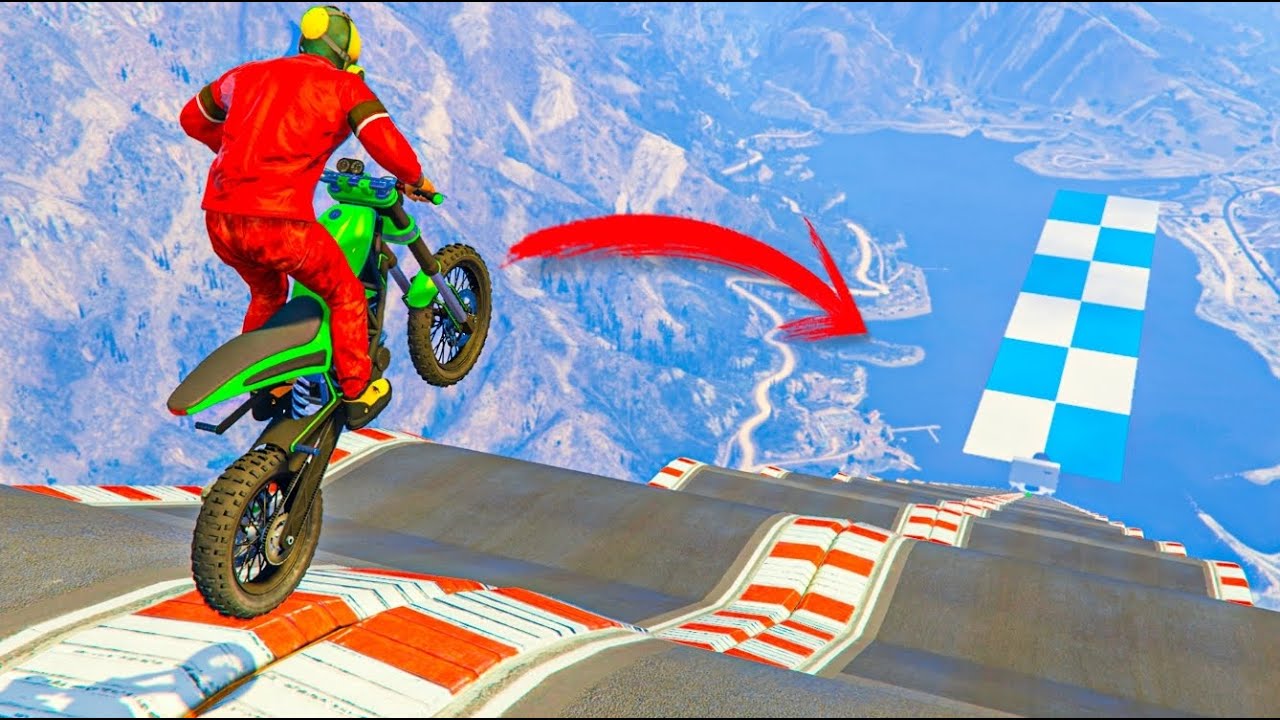 MEGA RAMPA 99,9999999999999999999999% IMPOSIBLE !!!! GTA V ONLINE - GTA 5 ONLINE