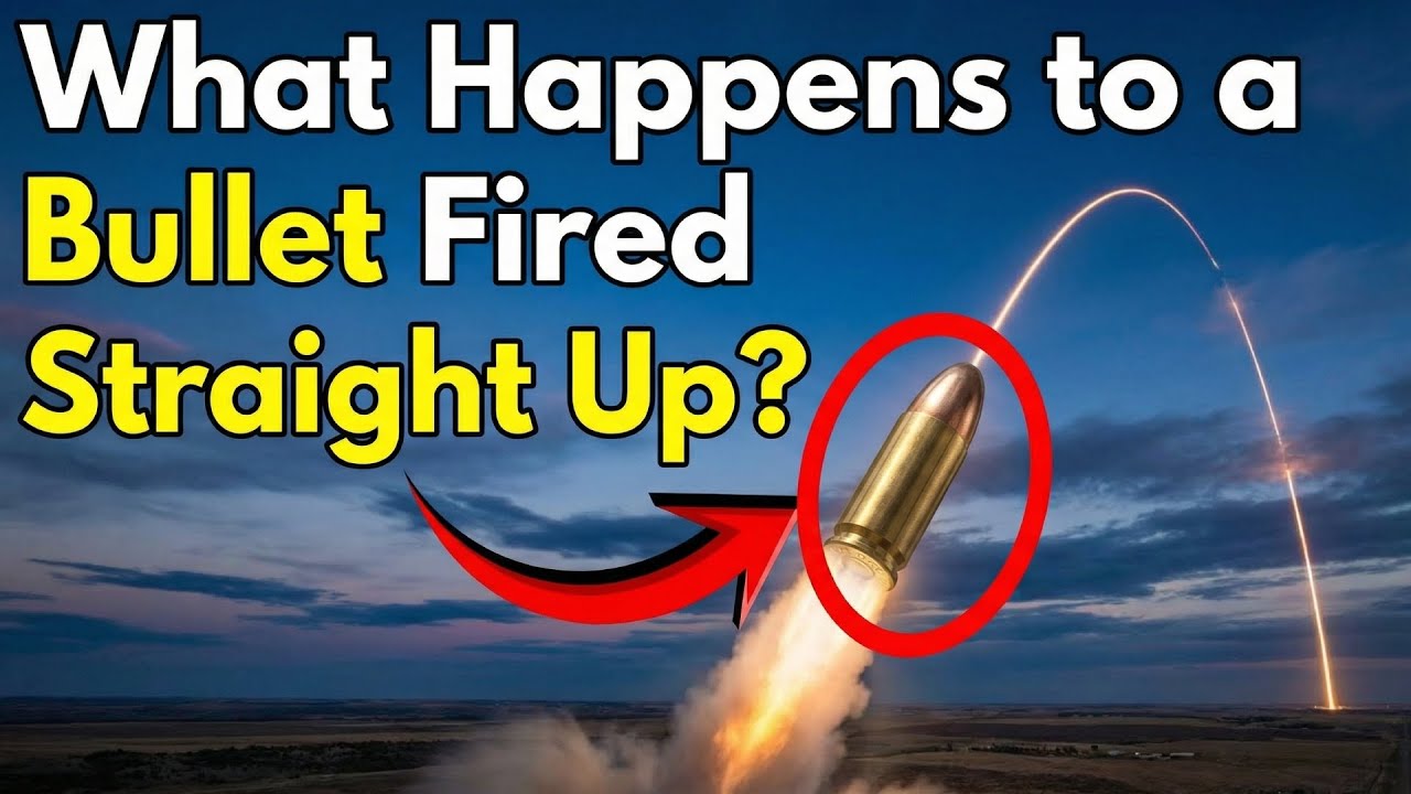 What Happens to a Bullet Fired Straight Up? Physics vs. Movies
